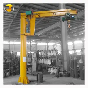 CE Sertifikasi 1ton 3ton 5Ton 10Ton Kolom Swing Jib Derek untuk Gudang