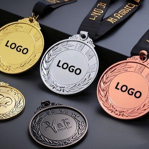 Fabricant Vente en gros Impressions Métal Alliage de zinc Laiton Race Award Logo personnalisé Sport Sublimation Médaille vierge - Product Image 5