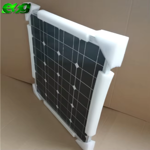 แผงโซลาร์เซลล์แบบยืดหยุ่นสองหน้า ESG 50W 18V สีดำทั้งหมด เทคโนโลยี PERC กระจกสองชั้น ดีไซน์พกพา ประสิทธิภาพ 25% - Product Image 1