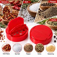 Bouchons à double ouverture pour pots à épices avec ouvertures de saupoudrage et de versement