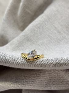 UM jewelry <b>925</b> sterling <b>silver</b> Cultivated diamond <b>ring</b> daily wear wedding engagement anniversary party gift - Product Image 6