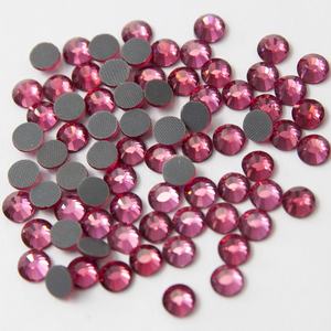 Pierre de strass de haute qualité, couleur <span class=keywords><strong>orange</strong></span>, SS16, pierre DMC, coupe à la machine, non thermocollante, dos plat, pour nail art - Product Image 4