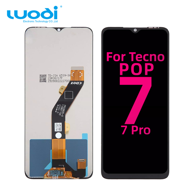 Touch Screen Display for Tecno Spark Go 2023 X6515 POP 7 BF6 BF7 LCDs Display Touch Digitizer Replacement Assembly Pantalla