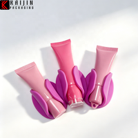 Matériaux d'emballage pour crème pour les mains et les yeux en poudre de rose, sac portable pour téléphone portable, matériau anti-chute facile à transporter