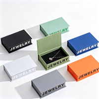 Boîtes à bijoux personnalisées, emballages en papier écologiques et réutilisables, étuis de présentation en forme de livre avec fermeture magnétique pour montres et parfums