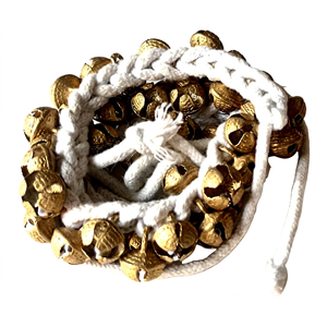 Campanas de latón Ghungroo para danza, juego de campanas musicales de imitación de metal pulido estilo antiguo para Kathak, regalo empresarial - Product Image 1