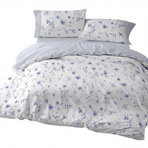 Printed Microfiber <b>Sheet</b> Set <b>Sheet</b> with Pillowcase Sets Bedding Set 4 Piece <b>King</b> <b>Size</b> Floral Duvet Cover Set for Home - Product Image 1