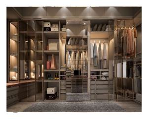 <span class=keywords><strong>Armario</strong></span> de Almacenamiento con Puerta Transparente Personalizado, <span class=keywords><strong>Armario</strong></span> de Esquina, Organizador de Ropa para Dormitorio - Product Image 4