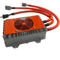 Chargeur embarqué ACDC pour véhicules électriques, refroidissement par air et liquide, 2kW, 10kW, 20kW, 48V, 200V, 300V