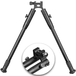 Bipod Adjustable from 9 to 10 Fits standard 20 mm Mount Quality Aluminum