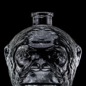 Nueva <span class=keywords><strong>Botella</strong></span> <span class=keywords><strong>de</strong></span> Vidrio Vacía para Licor <span class=keywords><strong>de</strong></span> <span class=keywords><strong>Vodka</strong></span> <span class=keywords><strong>de</strong></span> Diseño Único y Elegante con Forma <span class=keywords><strong>de</strong></span> Cabeza <span class=keywords><strong>de</strong></span> Mono <span class=keywords><strong>de</strong></span> 500 ml y 750 ml con Corcho - Product Image 2