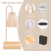 Canmeijia Indoor Einstellbare Helligkeit Nachttisch lampe Home Decor Kerzen lampen Mit Timer Tisch lampen/Schreibtisch lampe/Nachtlichter