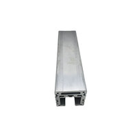 Profilé de Rail de Rail de rouleau de porte en aluminium Double coulissant