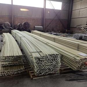 Barre di acciaio pultruso in fibra di vetro elettrochimiche resistenti alla corrosione barre di acciaio modellato-prodotti in fibra di vetro