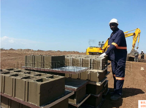 Nhà máy chất lượng máy làm gạch QTJ4-40 khối bê tông rắn Máy làm - Product Image 5