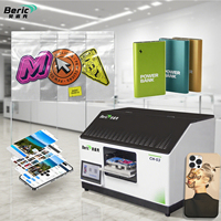 Printer Inkjet UV Flatbed Otomatis A5 Baru untuk Kartu dan Casing Ponsel dengan Garansi 1 Tahun dan Tangki Tinta Isi Ulang