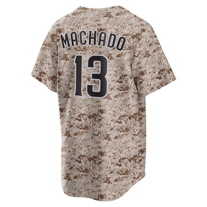 Maillot de San Diego 2026 # 13 Maillots de baseball Machado brodés, uniformes de sport pour jeunes, USA 250 Quatrième de Juillet - Product Image 6