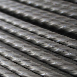 Alto carbono 3mm 3,2mm 5mm construcción acanalada espiral 82b tracción 1670mpa 1700mpa 1800mpa alambre de acero de hormigón pretensado - Product Image 2