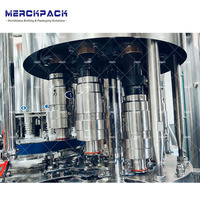 Machine de remplissage automatique d'eau minérale en bouteille contrôlée par PLC de haute précision pour petites entreprises – Usine complète d'embouteillage d'eau