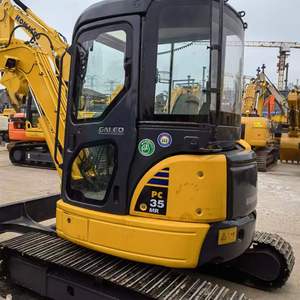 Mini-excavatrice Komatsu PC35MR d'occasion, 3,5 tonnes, à bras de rotation zéro, avec système hydraulique d'origine bien vérifié - Product Image 4
