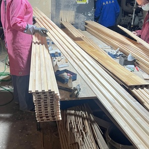 <span class=keywords><strong>ผนัง</strong></span>พื้นหลังแผงลายตารางไม้เนื้อแข็ง - Product Image 6