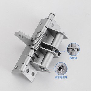Concealed Door <b>Spring</b> <b>Hinge</b> 15-55kg Stainless Steel Adjustable Speed Minimalist Design For Wooden Doors - Product Image 1