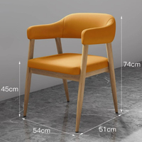 Ensemble table et chaises de salle à manger en bois d'ingénierie, 4 places, gain de place, nouvelle collection, idéal pour restaurants et cafés modernes – Meilleures ventes