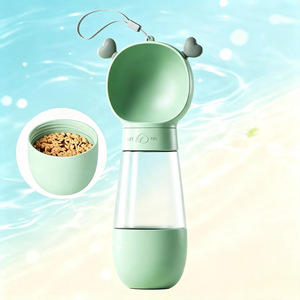 Botella Portátil 2 en 1 para Agua y Comida para Mascotas, Dispensador de Agua para Perros de Gran Capacidad con Tazón Desmontable - Product Image 1