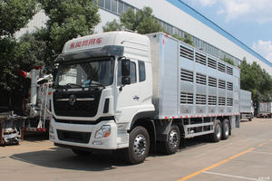 Camion de transport de bétail DF Kinrun <span class=keywords><strong>VL</strong></span> 8x4 12 roues, camion de livraison de volailles/porcs de 30 tonnes avec système de ventilation - Product Image 2