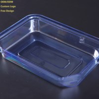 Plateau médical en plastique autoclavable avec organisateur utilitaire pour le conditionnement de l'entretoise tibiale en milieu