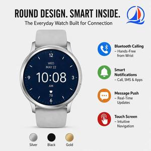 Smartwatch Rotondo Personalizzabile con Logo OEM, Display TFT Touch da 1.5" con Chiamate BT, Notifiche Intelligenti e Messaggi Push per Vendita all'Ingrosso - Product Image 3