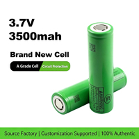 Fournisseur direct d'usine, batterie rechargeable INR18650 MJ1 3.6V 18650 3500mAh, cellule de batterie cylindrique au lithium-ion pour lampe torche