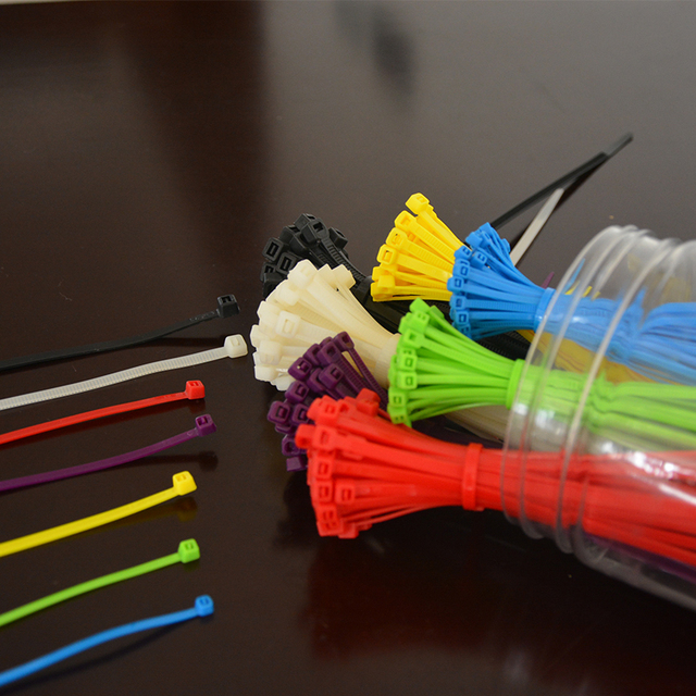 Bulk Cable Ties Nylon Self Locking Cable Ties for Wire Management Adjustable Tie Wraps Tensile Strength