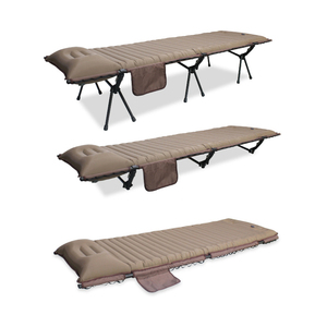 Outdoor Hiking Multi-functional Inflatable Sleeping Pad Folding <b>Cots</b> Camping Mattress Height Adjustment Camping Bed JHYHHYCP-402 - Product Image 2