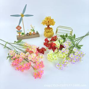 Fleurs artificielles Dolly, lys en soie, décoration de mariage, décoration intérieure, mode moderne - Product Image 3