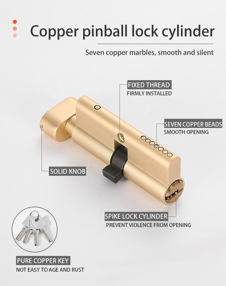 Modern European Design Hotel Bedroom Sliding Door Hardware Lever Handle Locks