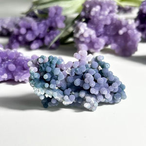 All'ingrosso naturale viola di cristallo di agata di uva alla rinfusa <span class=keywords><strong>grezza</strong></span> <span class=keywords><strong>pietra</strong></span> <span class=keywords><strong>grezza</strong></span> per scopo decorativo di guarigione per la decorazione domestica - Product Image 3