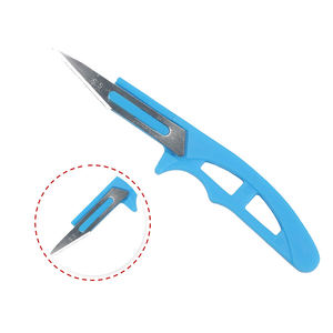 มีดตัดอัณฑะลูกหมูสีน้ำเงินแบบพกพาเครื่องมือสัตวแพทย์สำหรับการตัดปศุสัตว์จากซัพพลายเออร์ที่เชื่อถือได้ - Product Image 3