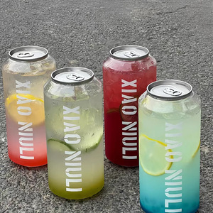 Botella de Plástico Transparente Desechable de Grado Alimenticio, Cilíndrica, de 500 ml, con Tapa Fácil de Abrir, para Dulces y Galletas, Disponible al por Mayor - Product Image 2