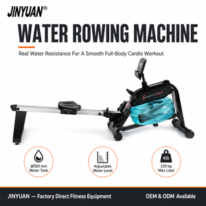 Appareil de fitness commercial pour salle de sport, machine cardio, rameur aquatique JY-587 - Product Image 3