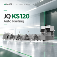Machine de découpe laser à fibre KS120 en promotion pour tubes ronds, carrés, en acier inoxydable, en acier au carbone et en aluminium