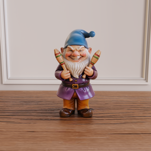 Statua da Giardino in Poliresina Stile Farsaio, Ornamento per Prato Durevole, Figurina da Giardino Dipinta a Mano Personalizzata - Product Image 5