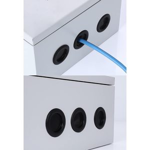 Kit de Anillos de Goma Vrupin, 188 Piezas, M7 14, M9 53, M12 07, M15 88, M19 05, M22 23, M25 4, para Protección de Cables - Product Image 2