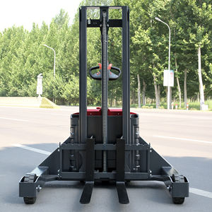 Carretillas elevadoras eléctricas de nueva condición en toda la fábrica Gato de transpaleta todoterreno de pierna ancha con ruedas aumentadas para terrenos difíciles - Product Image 4