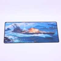 Tapis de souris de jeu en caoutchouc naturel imperméable - Tapis de bureau carré en tailles 800x300mm et 1000x500mm