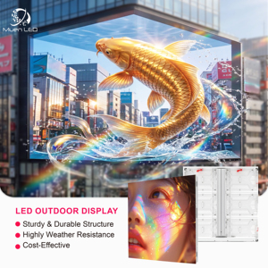จอแสดงผล LED กลางแจ้ง 3 มิติ สำหรับโฆษณาภายนอกอาคาร ป้ายโฆษณา จอแสดงผลวิดีโอ รองรับการเล่นวิดีโอ จอแสดงผลขนาดใหญ่เสมือนจริง - Product Image 1