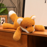 Jouets en peluche doux, animaux de la forêt, éléphant, lapin, renard, décoration de bureau, animaux en peluche personnalisés, jouets en peluche sur mesure