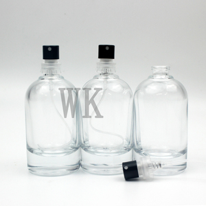 Envase de Perfume de Vidrio Cuadrado/Redondo de 50ml/100ml con Tapa - Product Image 1