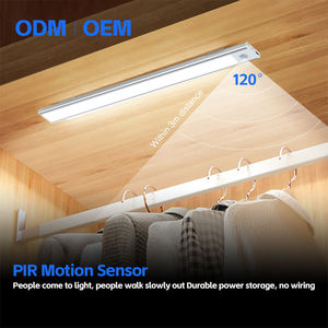 EGH USB-Aufladbare <span class=keywords><strong>LED</strong></span> Moderne Aluminium Warmweiße Schrankleuchte für Innenräume, Küchenschrankbeleuchtung mit Kabellosem Bewegungssensor - Product Image 6