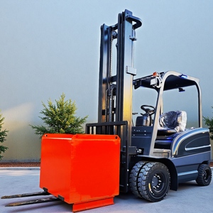 Nuova tendenza portatile Off Road 1 Ton 1.5 Ton 2 Ton 3 Ton 5ton Mini elettrico piccolo carrello elevatore per magazzino officina supermercato - Product Image 4